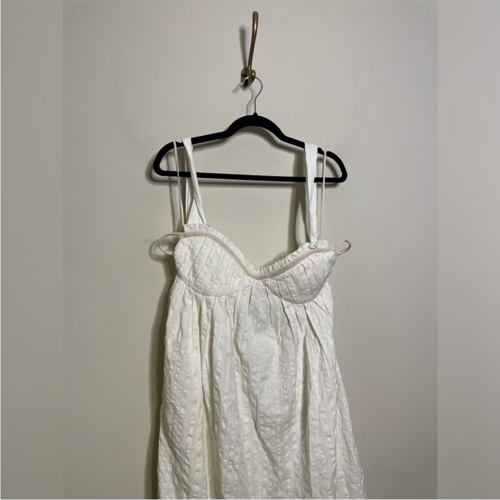 Free People x free-est Poppy Midi Dress in Coconut Milk - Picture 6 of 9
